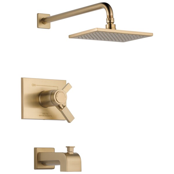 Vero TempAssure 17T Series Tub & Shower Trim Champagne Bronze
